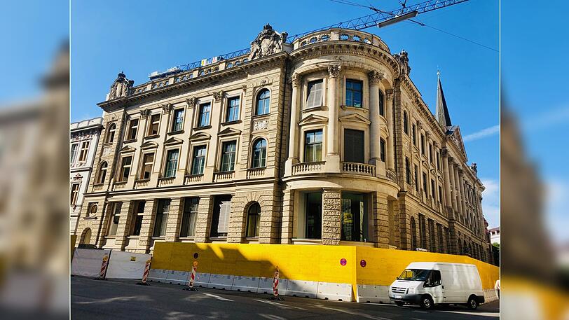 Hier zieht der Super-Luxus ein &ndash; die ehemalige Staatsbank.