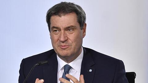 Markus Söder, Ministerpräsident von Bayern und Vorsitzender der CSU. Foto: John Macdougall/AFP/POOL/dpa/Archivbild