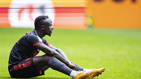 Sadio Mané blieb auch gegen Augsburg glücklos.