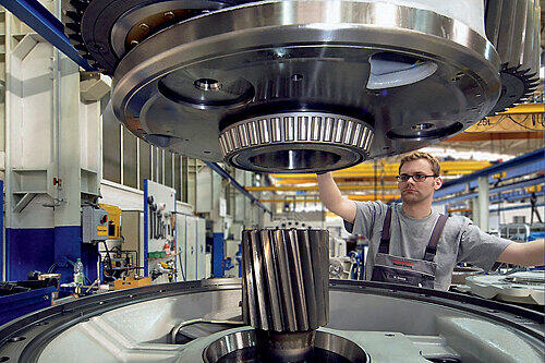 Der Maschinenbau in Nordbayern &ndash; hier bei Bosch-Rexroth in Nürnberg &ndash; brummt wieder.