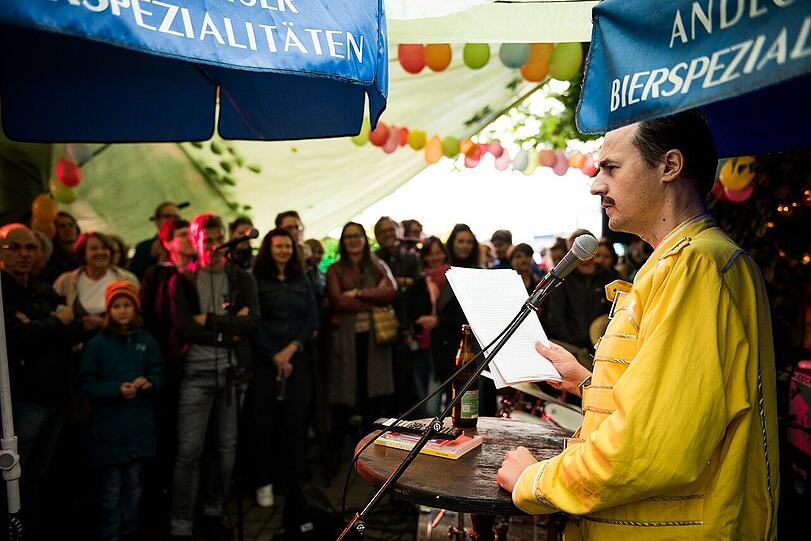 Auch Theater und Lesungen gibt es beim Giesinger Stadtteilfest.