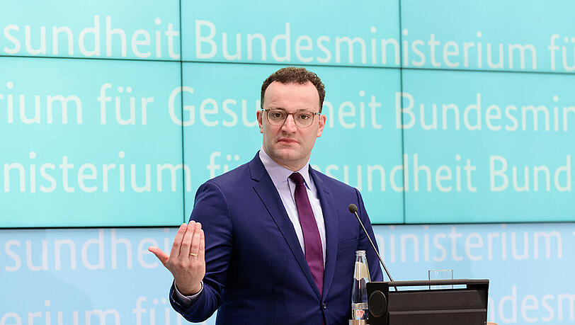 Gesundheitsminister Jens Spahn hat Corona. Gesundheitsminister Jens Spahn hat Corona.