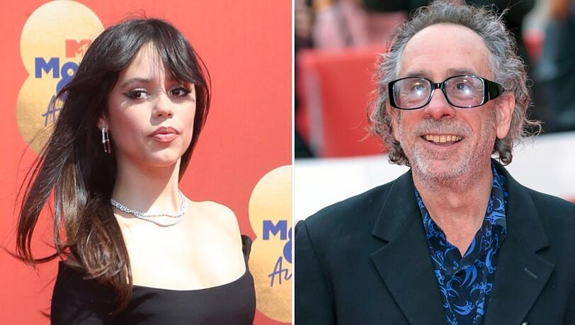 Jenna Ortega und Tim Burton: Drehen sie zusammen