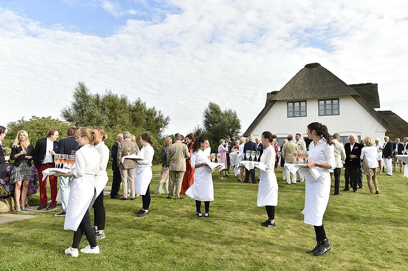 Krebsessen des Ehepaars Baumann in Morsum auf Sylt