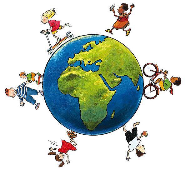 Das Logo der Kinder-Kilometer-Aktion.