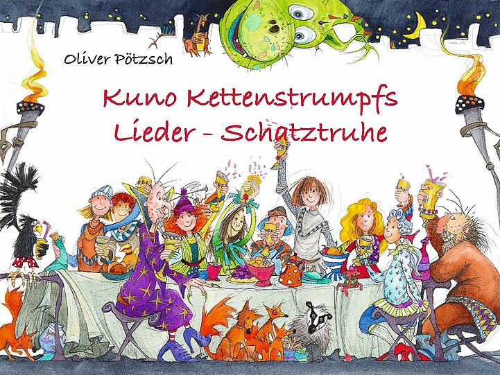 Kuno Kettenstrumpfs Lieder-Schatztruhe mit Oliver Pötzsch: Am 15. Dezember im Hofspielhaus.