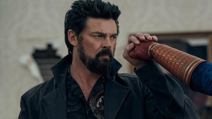 Am Ende seines Weges angekommen: Karl Urban als Billy Butcher in "The Boys". Am Ende seines Weges angekommen: Karl Urban als Billy Butcher in "The Boys".