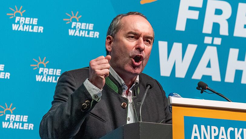 Hubert Aiwanger beim Dreikönigstreffen der Freien Wähler