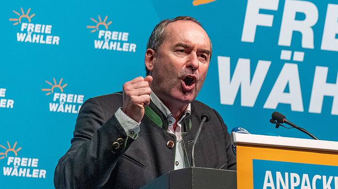 Hubert Aiwanger beim Dreikönigstreffen der Freien Wähler