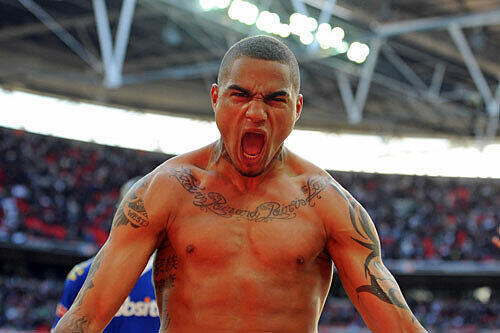 Heizt vor dem Spiel nochmal die Stimmung an: Kevin-Prince Boateng von Ghana