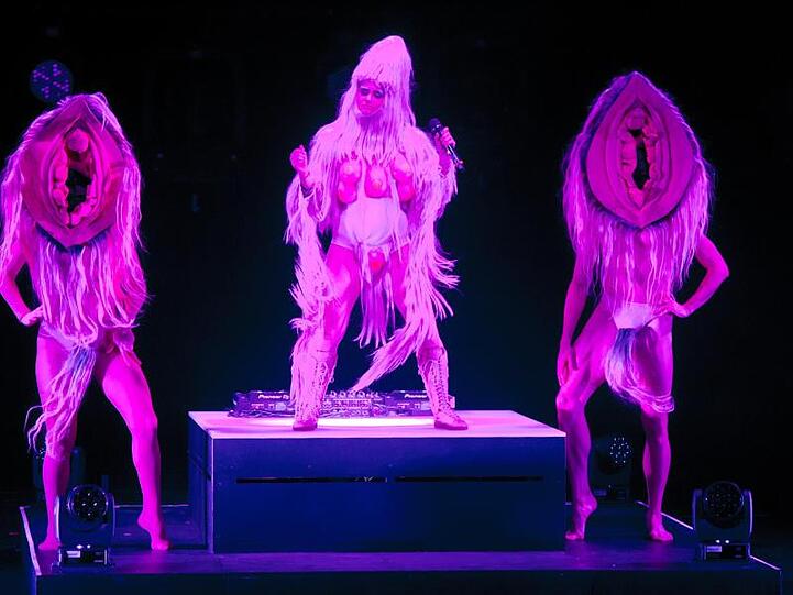 Peaches gilt als eine Ikone in der LGBT-Szene.
