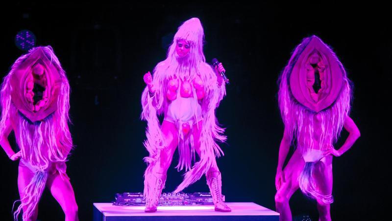 Peaches gilt als eine Ikone in der LGBT-Szene. Peaches gilt als eine Ikone in der LGBT-Szene.