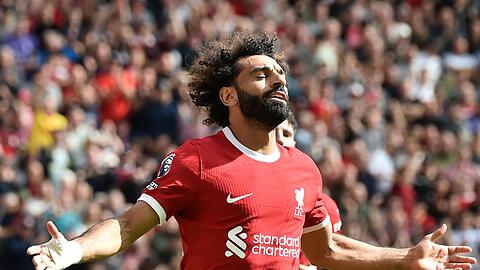 Liverpool-Star Mohamed Salah wird vom saudischen Club Al-Ittihad umworben.