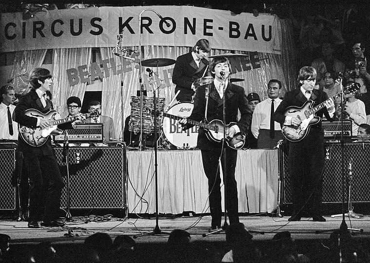 Die Beatles in München: Fotos aus der Ausstellung in der Pasinger Fabrik.