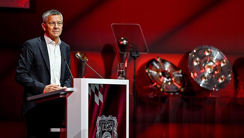 Laden zur Jahreshauptversammlung: der FC Bayern und Präsident Herbert Hainer. (Archivbild) Laden zur Jahreshauptversammlung: der FC Bayern und Präsident Herbert Hainer. (Archivbild)