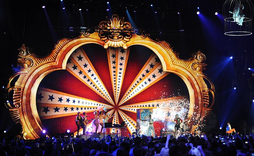 Die MTV Europe Music Awards 2012 - sehen Sie hier die besten Bilder der Mega-Show aus Frankfurt.