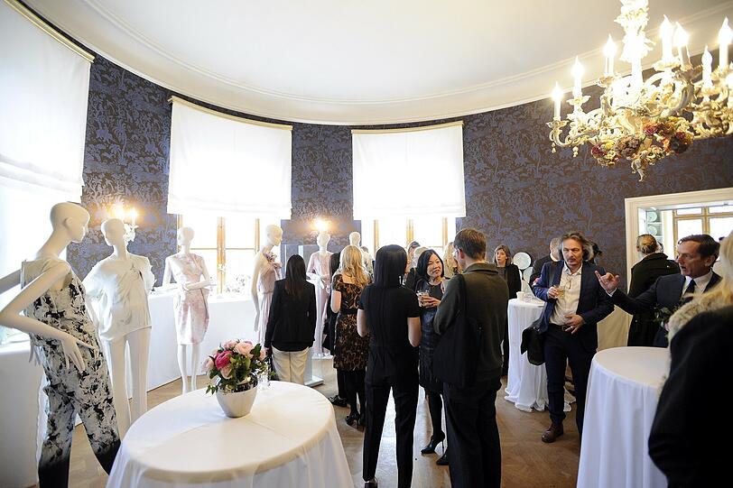 Escada zeigte seine neue Herbst/Winter-Kollektion im Schloss Nymphenburg