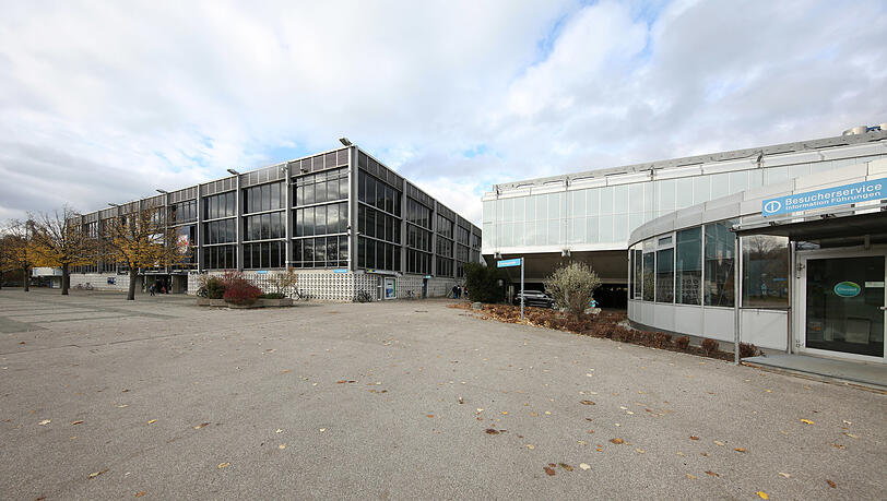 Die Eissporthalle könnte abgerissen werden. Die Eissporthalle könnte abgerissen werden.
