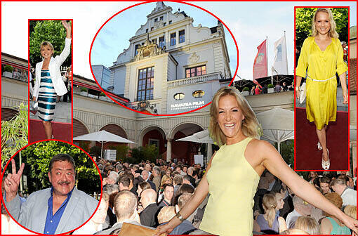 Beim Empfang von Bavaria Film im Künstlerhaus am Lenbachplatz zeigte sich wieder allerlei Pominenz aus Film und Fehrnsehn. Anlass war das Filmfest München.