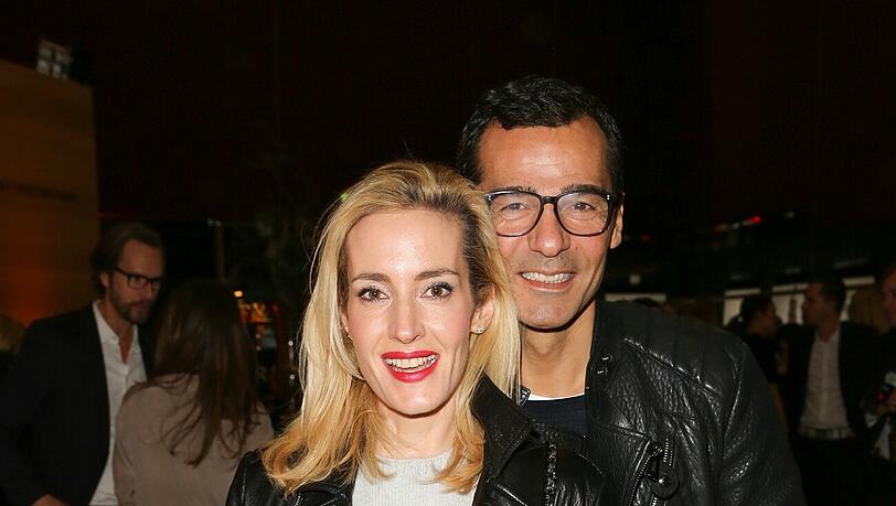 Erol Sander mit Ehefrau Caroline Goddet Erol Sander mit Ehefrau Caroline Goddet