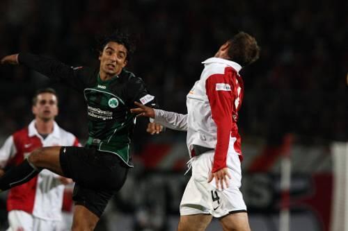 Weitgehend abgemeldet, aber im entscheidenden Moment hellwach: Fürths Torjäger Sami Allagui