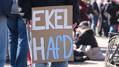 An f&uuml;nf angemeldeten Versammlungen haben laut Polizei mehrere Hundert Personen teilgenommen.