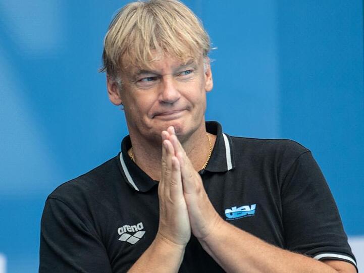 Hagen Stamm ist der Trainer der deutschen Wasserballer.