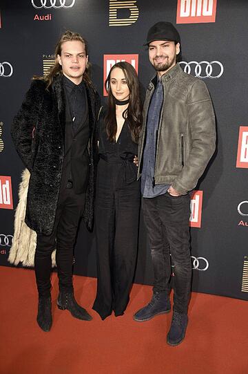 Wilson Gonzalez Ochsenknecht mit Freundin Lorraine und Bruder Jimi Blue