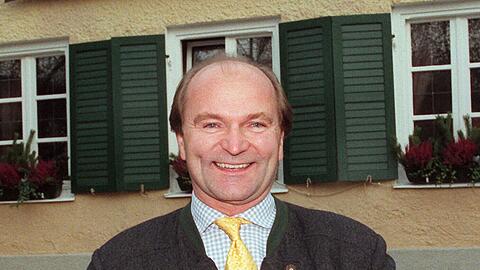 Sepp Krätz, Wirt der Münchner Waldwirtschaft, sie war Ausgangspunkt der Münchner Biergarten-Revolution 1995.