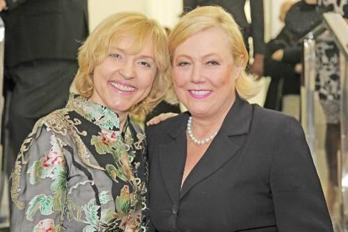 Gute Freundinnen: Beate Merk (l.) und  Susanne Wiebe.
