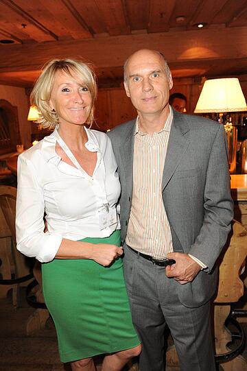 Thomas Beckenbauer und Ehefrau Ilona.