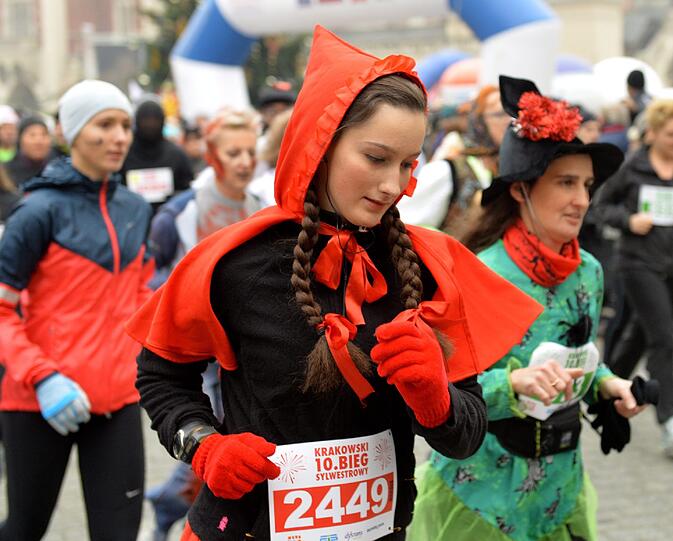 Sportlich ins neue Jahr: Der vom New Year's Eve Run in Krakau