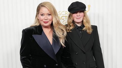 Christina Applegate mit ihrer Tochter Sadie.