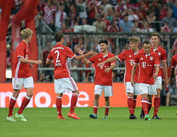 Bei der Rückkehr von Pep Guardiola in die Allianz-Arena gewannen die Bayern, unter Neu-Trainer Carlo Ancelotti, mit 1:0. Klicken Sie sich durch die Bilder des Spiels.
