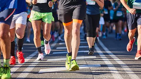 Marathons werden immer beliebter.