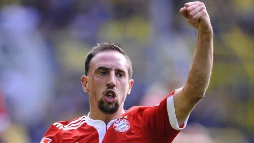 riumphierte 2008 bei der AZ-Sportler-Wahl: Bayern-Star Franck Ribéry.