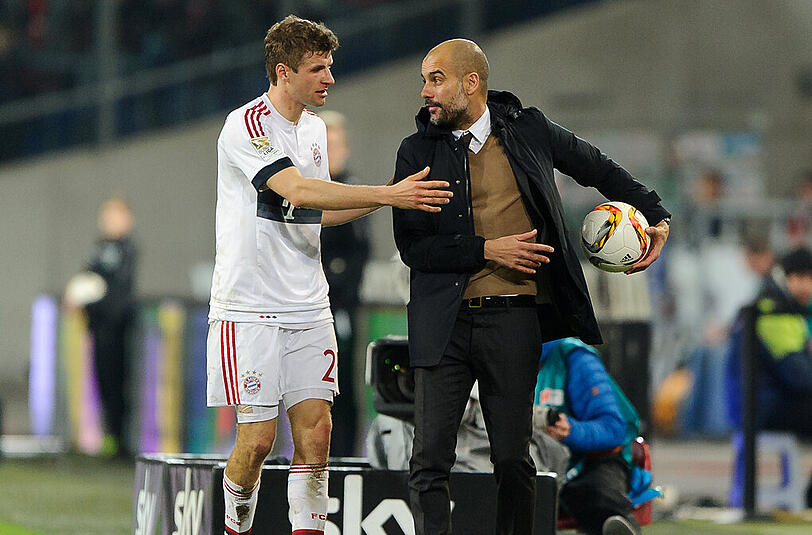 Thomas Müller hätte sich gewünscht, dass Pep Guardiola Trainer des FC Bayern bleibt.