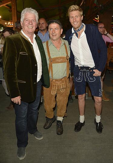 Thomas Stein, Michael Hirte und Maxi Arland