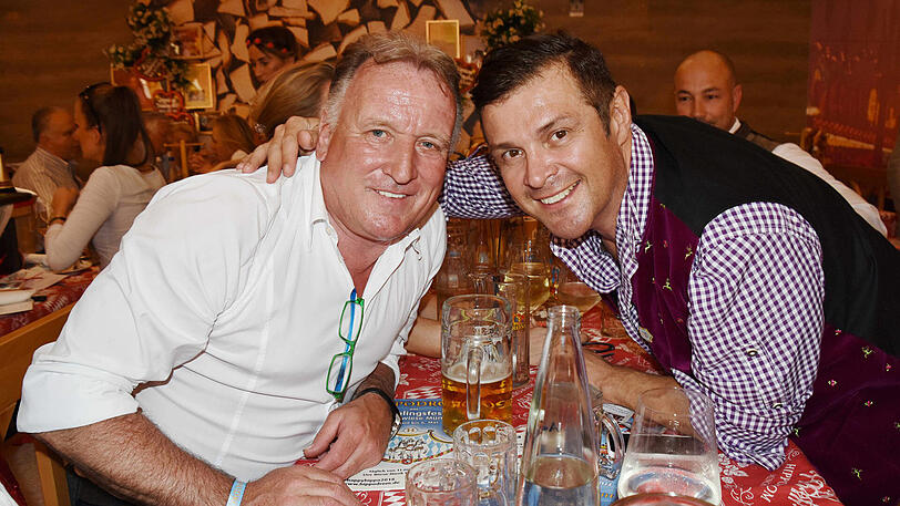 Andreas Brehme (l.) und Christian K. Schaeffer.