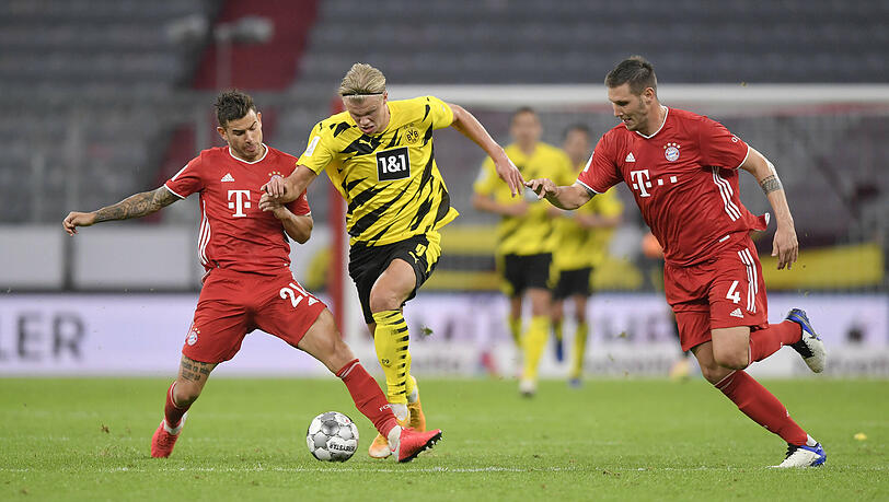 Lucas Hernàndez (l.) und Niklas Süle (r.)  können das neue Abwehr-Bollwerk der Bayern werden.
