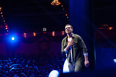 Mega beliebt und gefeiert: Martin Frank ist gerade mit seinem vierten Solo-Programm auf Tour Mega beliebt und gefeiert: Martin Frank ist gerade mit seinem vierten Solo-Programm auf Tour