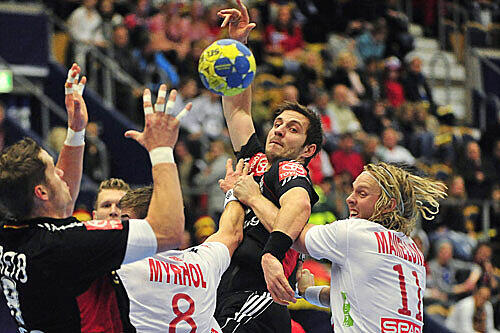 25:35 verlor die deutsche Handball-Mannschaft gegen Norwegen