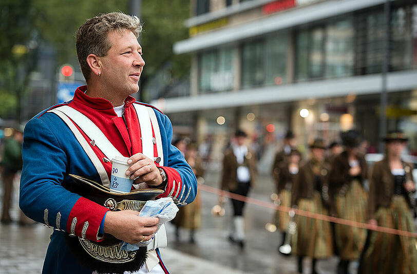 Der Umzug der Festwirte