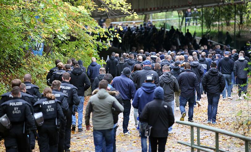 Impressionen vor dem Derby.