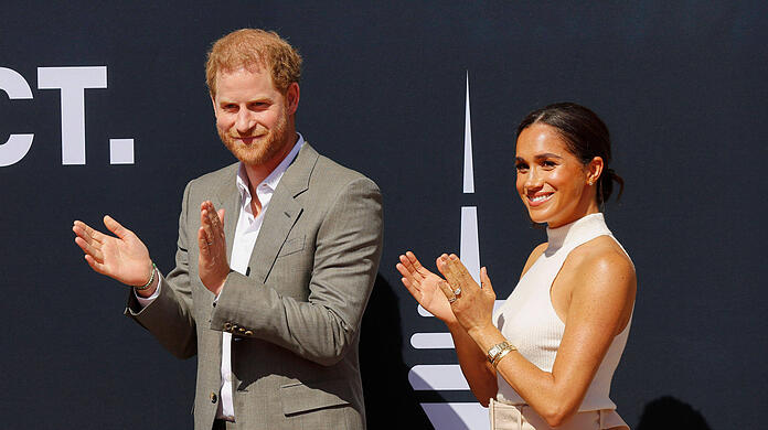 Prinz Harry und Herzogin Meghan werden für ihre Kritik am britischen Königshaus geehrt. (Archivbild)