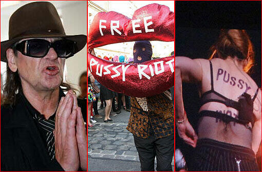 Mit Hochspannung wird am Freitag das Urteil im Prozess gegen die russische Punkband Pussy Riot erwartet. Internationale Stars laufen bereits Protest - sehen Sie hier die Bilder.