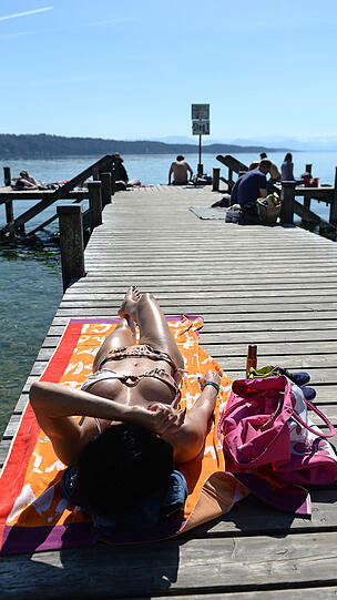 ...genauso wie am Starnberger See.
