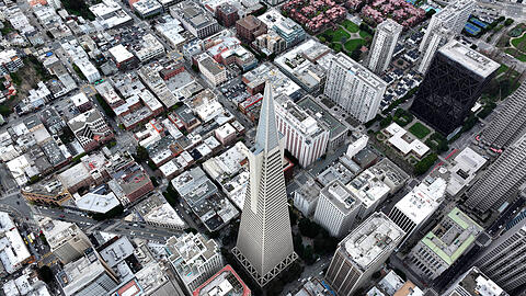 In dieses Wahrzeichen von San Francisco ist Pensionsgeld aus Bayern geflossen: Die Transamerica Pyramide.