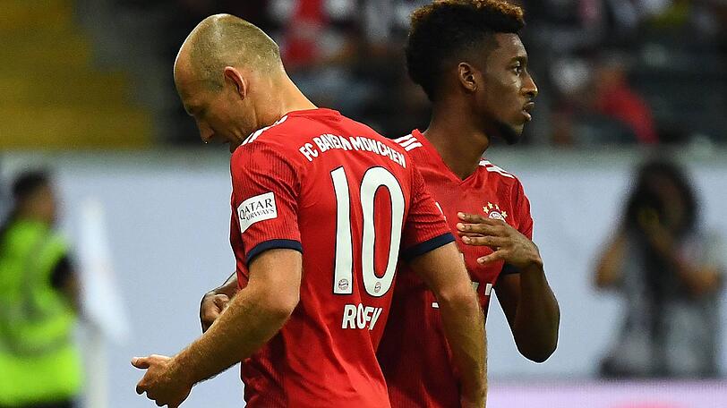 Vergangenheit und Zukunft? Robben und Coman.