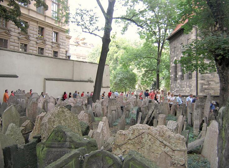 Prag: Alter Jüdischer Friedhof